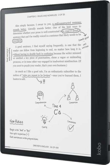 Produktbild Kobo Elipsa (10.30", 32 GB, Mitternachtsblau)
