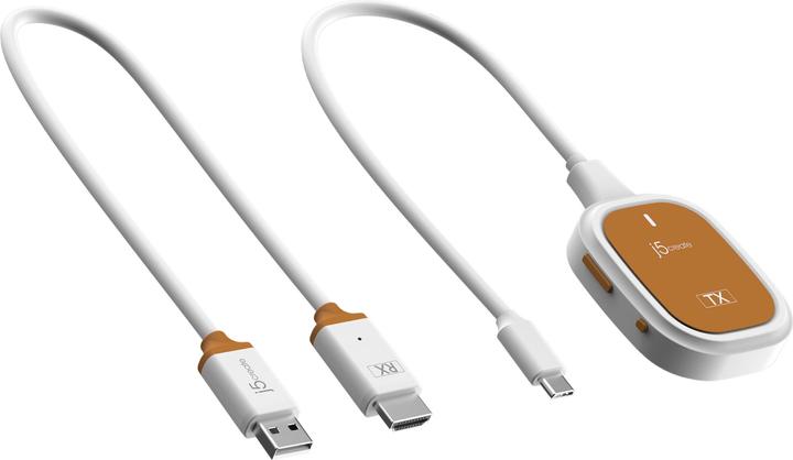 Produktbild j5Create Screencast Fhd USB-C Wireless (15 m, HDMI 1.3c)