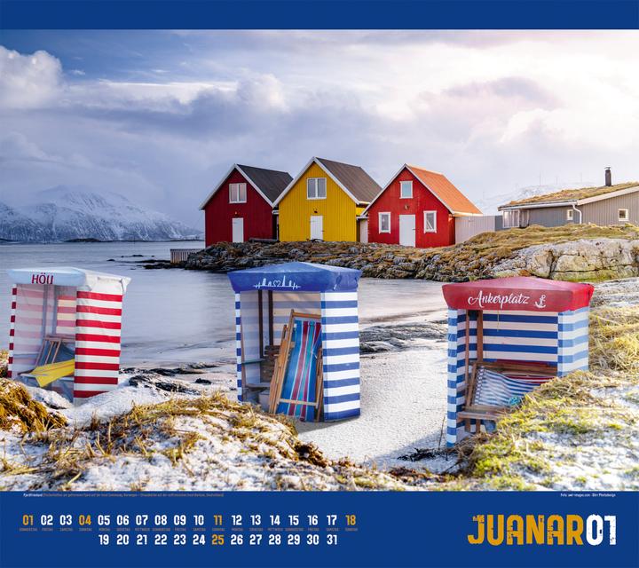 Actual product image Verrückte Welt Kalender 2026 (54 x 48 cm, Hardcover, German)