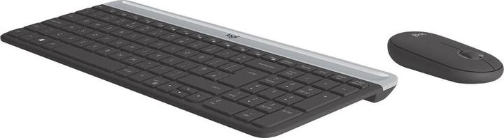 Actual product image Logitech MK470 Wireless keyboard and mouse, Graphite Sp., US (Eng. Int., Wireless)
