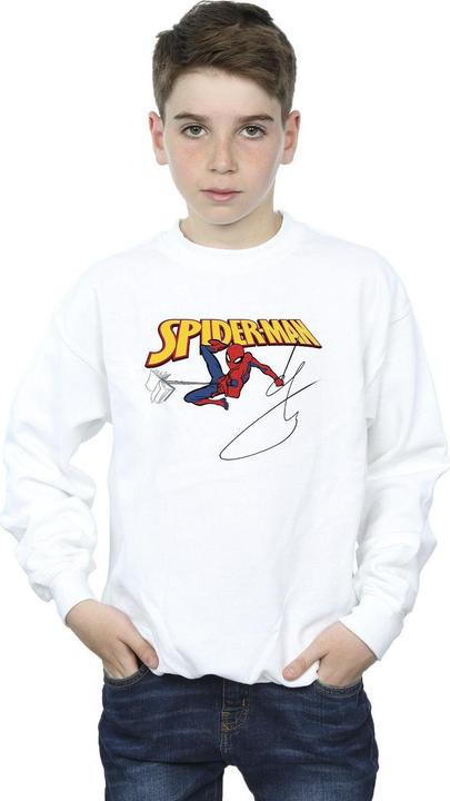 Produktbild SpiderMan With A Book Sweatshirt Jungen (152, 158)