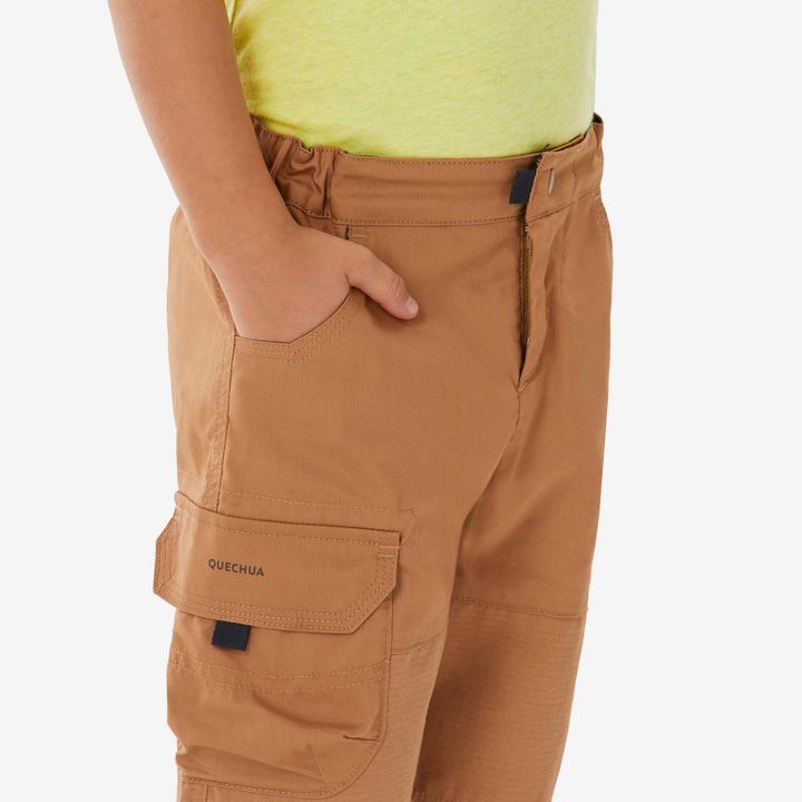 Actual product image Quechua Wandershorts MH500 Kinder Gr. 92–122 Bergwandern braun (3, 4)