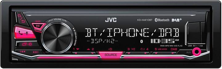 Actual product image JVC KD-X441DBT incl. DAB aerial