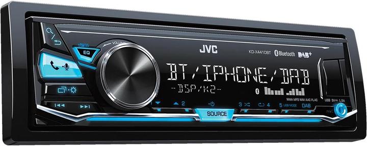 Actual product image JVC KD-X441DBT incl. DAB aerial