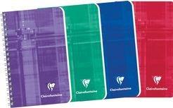 Actual product image Clairefontaine Spiral notebook (7.5 x 12 cm, Checked, Hardcover)