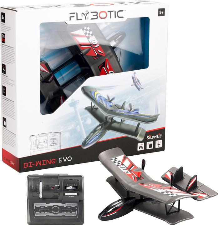 Actual product image Silverlit Biplane Bi-Wing Evo