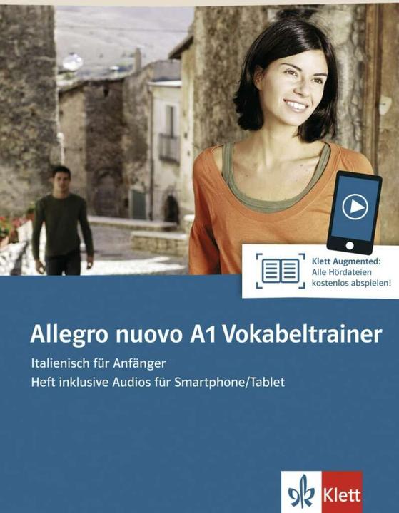 Produktbild Allegro nuovo A1 Vokabeltrainer. Heft inklusive Audios für Smartphone/Tablet (Deutsch, Ernst Klett Sprachen, 2018)