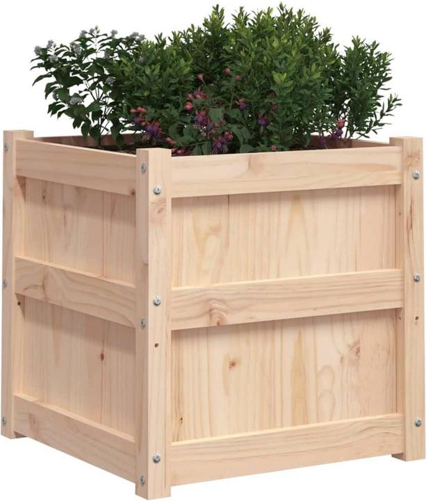 Immagine prodotto VidaXL Fioriera 50x50x50 cm in legno di pino massiccio, materiale