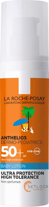 Immagine prodotto La Roche Posay Anthelios Dermo-Kids Latte per bambini Latte nutriente con protezione solare (Latte solare, SPF 50+, 50 ml, 86 g)
