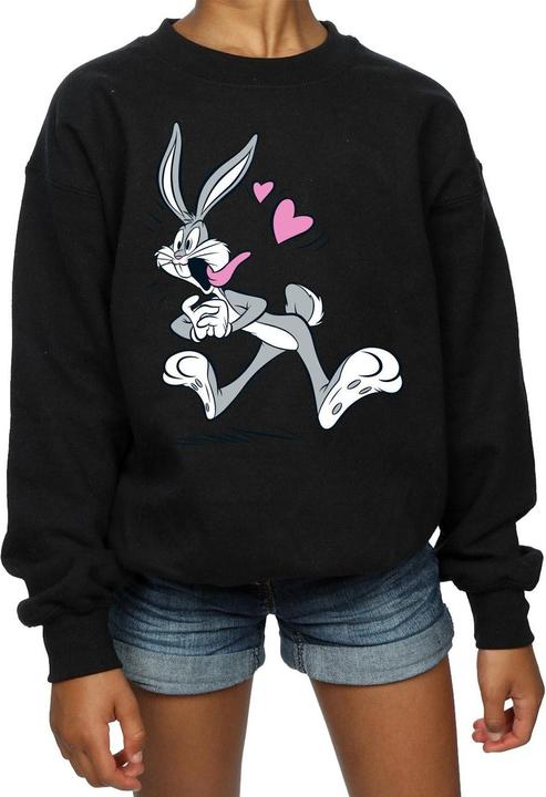 Image du produit Looney Tunes - Sweat BUGS BUNNY IN LOVE - Fille (128)