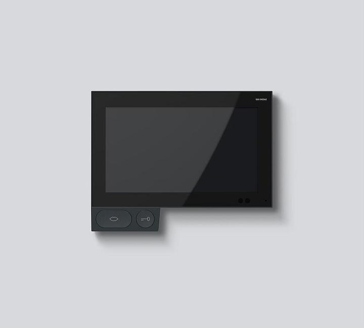 Siedle A 180-10 S Axiom for wall mounting Black-grey (Wi-Fi)