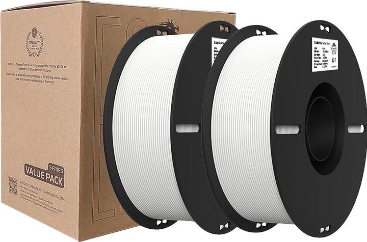 Immagine prodotto Creality Ender-PLA Value Pack (PLA+, 1.75 mm, 2000 g, Bianco)
