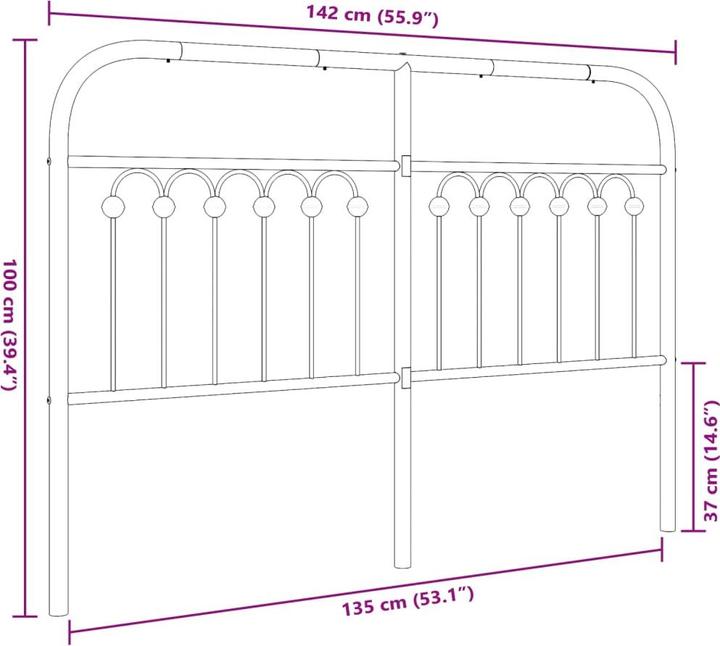 Image du produit VidaXL Kwabina (142 x 3 x 100 cm)