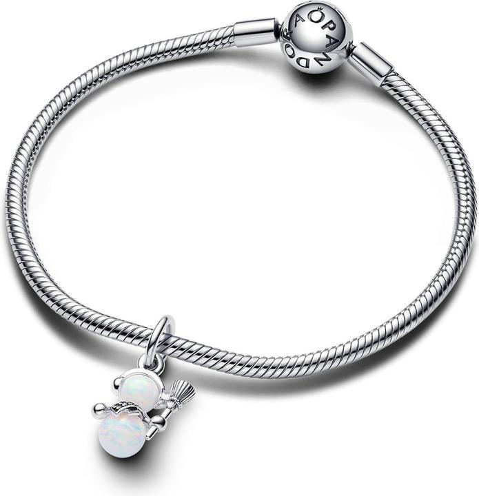 Immagine prodotto Pandora Charm pupazzo di neve iridescente (Argento 925)