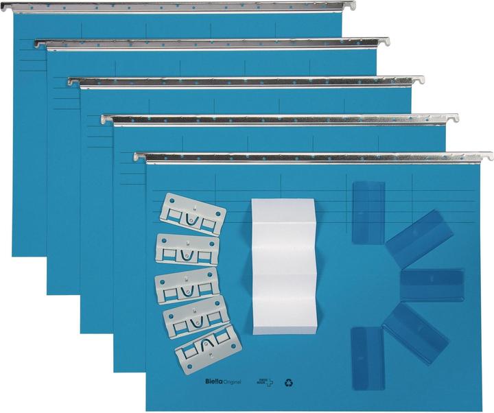 Biella Hängemappe-Set (A4, 5 x)