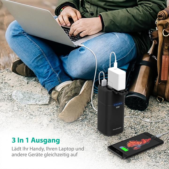Actual product image RAVPower Rp-Pb054 (20100 mAh, 65 W, 65 Wh)