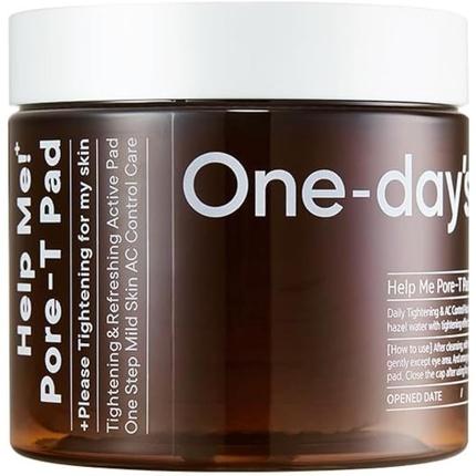 One-Day's You One-Days You Help Me! Pore-T Toner Pads Daily Pore Care and Moisturizing