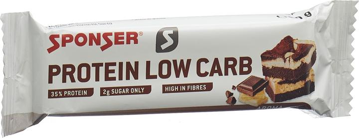 Image du produit Sponser barre à faible teneur en carbone (Chocolate, 1 pcs, 50 g)