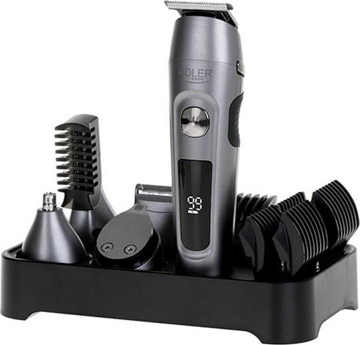 Adler | Grooming 6 in 1 Set | AD 2944 | Cordless | Number of length steps 6 | Stainless Steel/Black