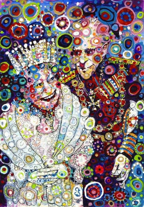 Image du produit Grafika Kids Puzzle 204 pièces Sally Rich - La reine et le prince Philip (204 pièces)