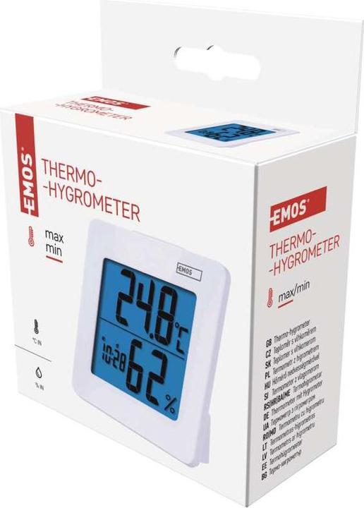 Actual product image Emos Digital Thermometer with hygrometer E0114