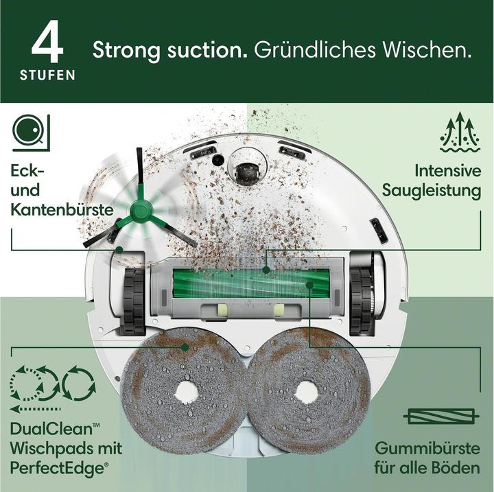 Produktbild iRobot Roomba Plus 505 Combo + AutoWash Dock (Saugroboter)