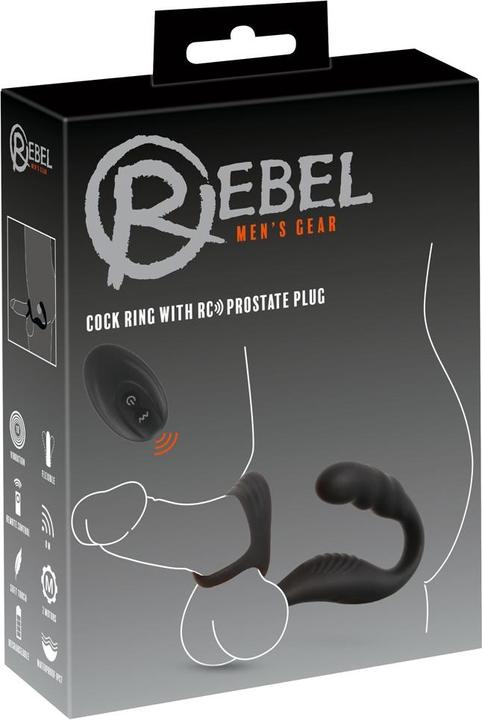 Produktbild Rebel Cock Ring with RC Prostate Plug