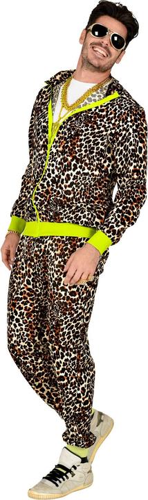 Actual product image Widmann 80er Jahre - Leopard Trainingsanzug (S)
