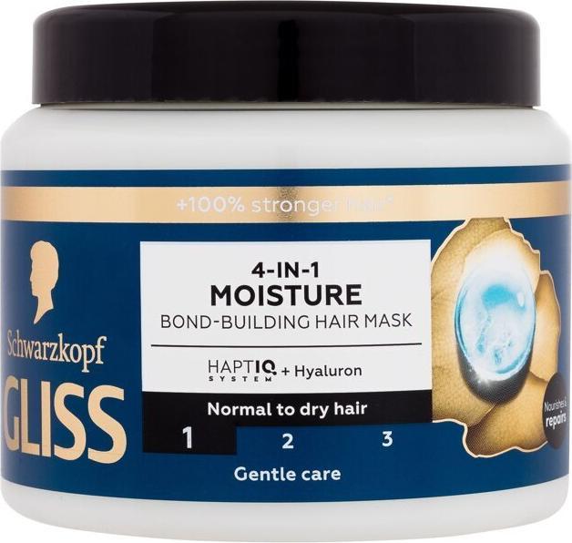 Produktbild Schwarzkopf Gliss Trt Aqua Revive Strengthening Hair Mask 4In1 Moisture 400Ml (400 ml)