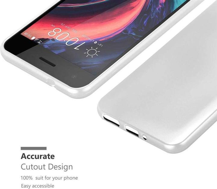 Actual product image Cadorabo TPU Matt Metallic Cover (HTC Desire 10 Pro)