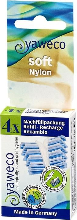 Yaweco Wechselköpfe 4er soft Nylon (Weich, 4 x)