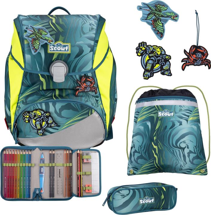 Scout Alpha Movie Star Schulranzen-Set 5-teilig (25 l)