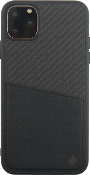 Actual product image Uunique Hard cover CARBON BACK SHELL black (Apple iPhone 11 Pro Max)