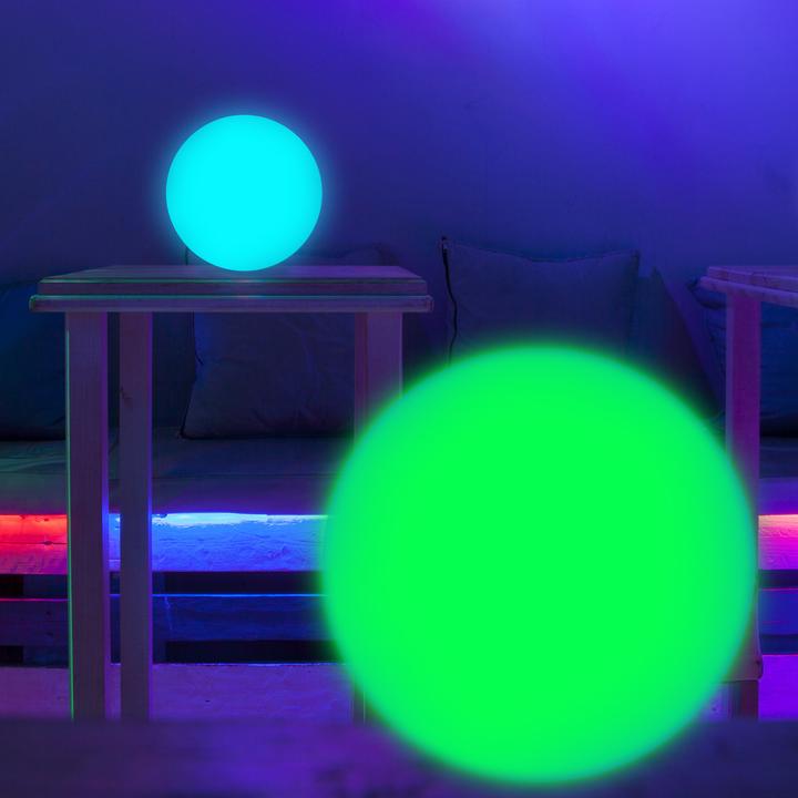 Actual product image Relaxdays Set of 3 LED Balls (7.5 x 7.5 x 7.5 cm)