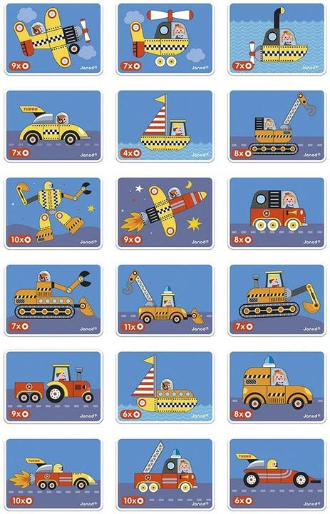 Actual product image Janod Magnet book (German)