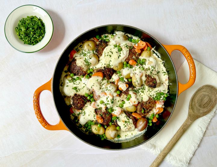 Image du produit Le Creuset Every Day Pan Signature (28 cm, Poêle à frire, Fonte)