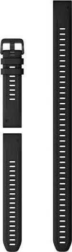 Garmin Smartwatch Acc, Descent Mk2s, 20 mm schwarzes QuickFit-Silikonarmband (20 mm, Silikon)