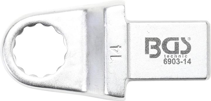 Immagine prodotto BGS Chiave ad anello ad innesto 14 mm sede 14 x 18 mm (14 mm)
