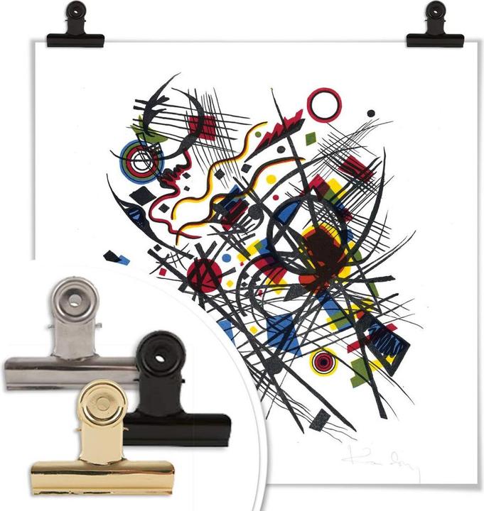 Image du produit Trenddeko Kandinsky - Lithographie pour le dossier du Bauhaus (50 x 50 cm)