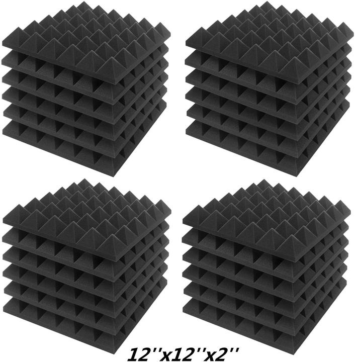 Jber Akustikschaumstoff-Platten (24 Stk.)
