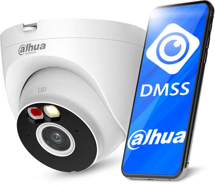 Produktbild Dahua NET CAMERA 4MP IR EYEBALL WIFI/T4A-PV 2.8MM (2560 x 1440 Pixels)