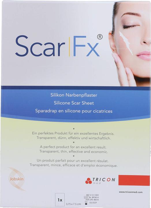 Tricon Med Scar FX Silicone Scar Patch 3.75x7.5cm, 1 pc PFL (1 x)