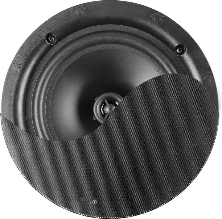 Actual product image Power Dynamics Ceiling Speaker NCSS8B 40W, Black (Passive, 1x 40 W)