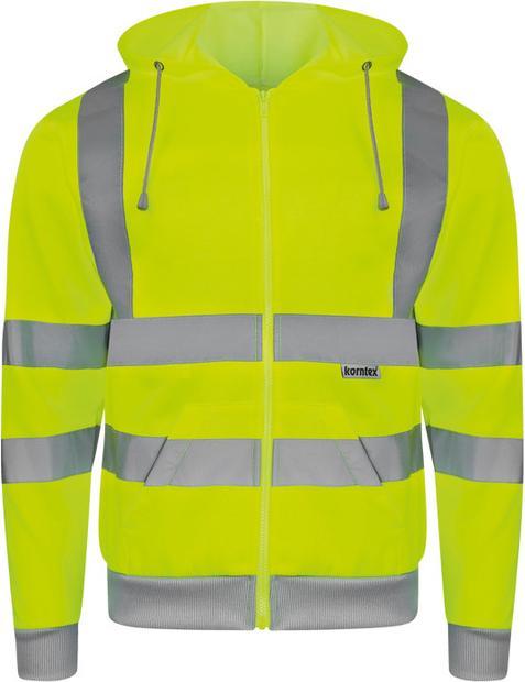 Actual product image Korntex Hi-Vis Hoodie (M)