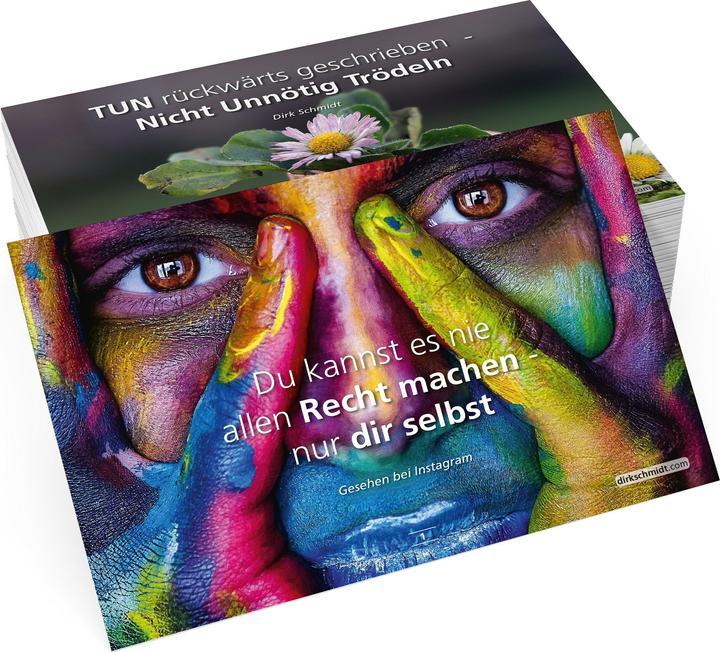 Immagine prodotto MUTivationsbox 2 - 101 Zitate im Postkartenformat (Tedesco, Dirk Schmidt, 2020)