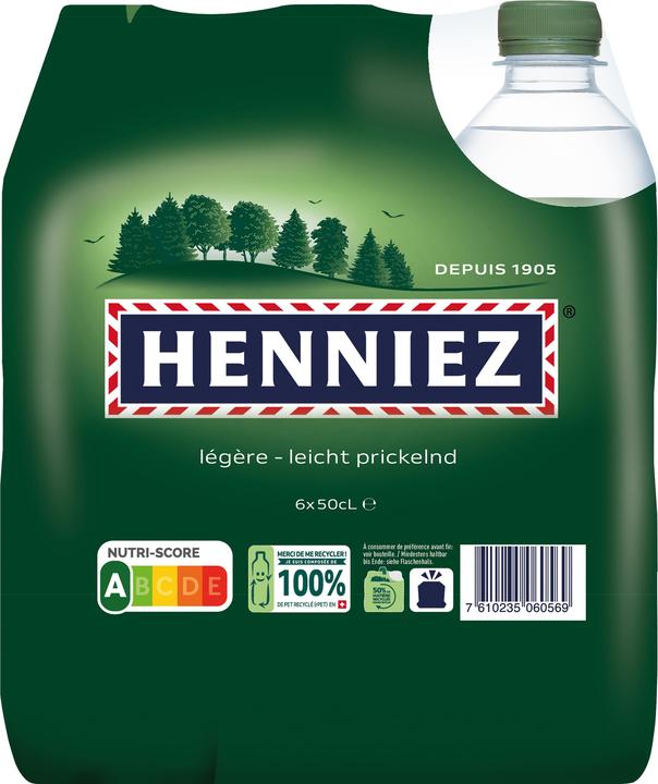 Immagine prodotto Henniez Acqua minerale (6 x 50 cl)