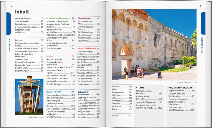 Produktbild Reiseführer Entdecke Kroatien (Deutsch, Anja Mutic, Lucie Grace, Isabel Putinja, 2025)