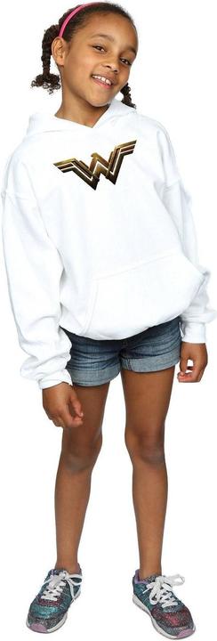 Image du produit - Sweat à capuche JUSTICE LEAGUE MOVIE WONDER WOMAN EMBLEM - Fille (116)