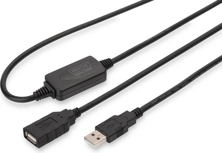 Digitus USB actieve verlengkabel (10 m, USB 2.0)