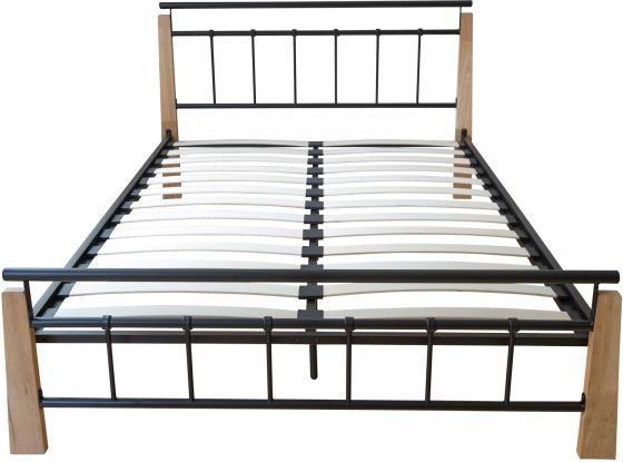 Actual product image Homestyle4u Metal bed Double bed (160 x 200 cm)